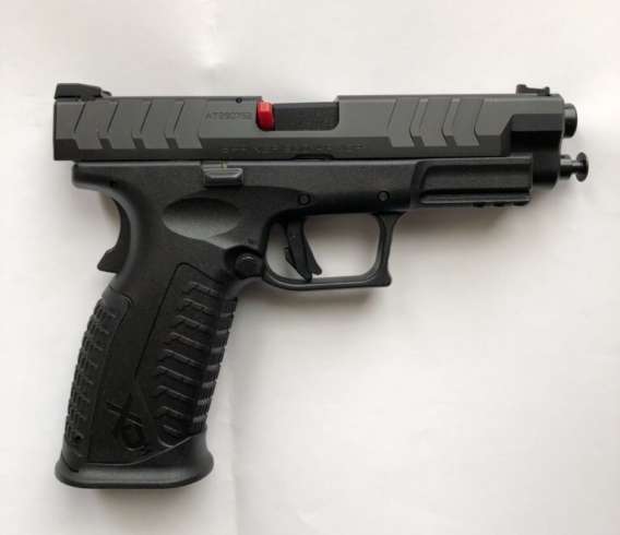 SPRINGFIELD ARMORY XD-M ELITE 9MM 4.5″ 20-ROUND FIBER OPTIC SIGHTS Hand guns