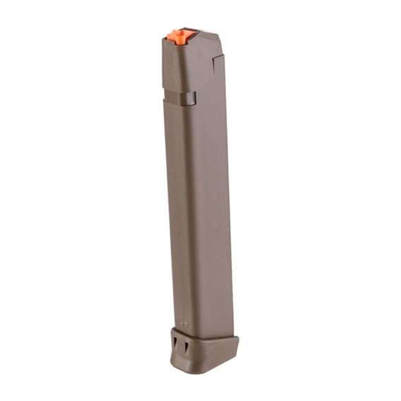 Glock 17/34 9mm 33-Round Extended Magazine, Flat Dark Earth